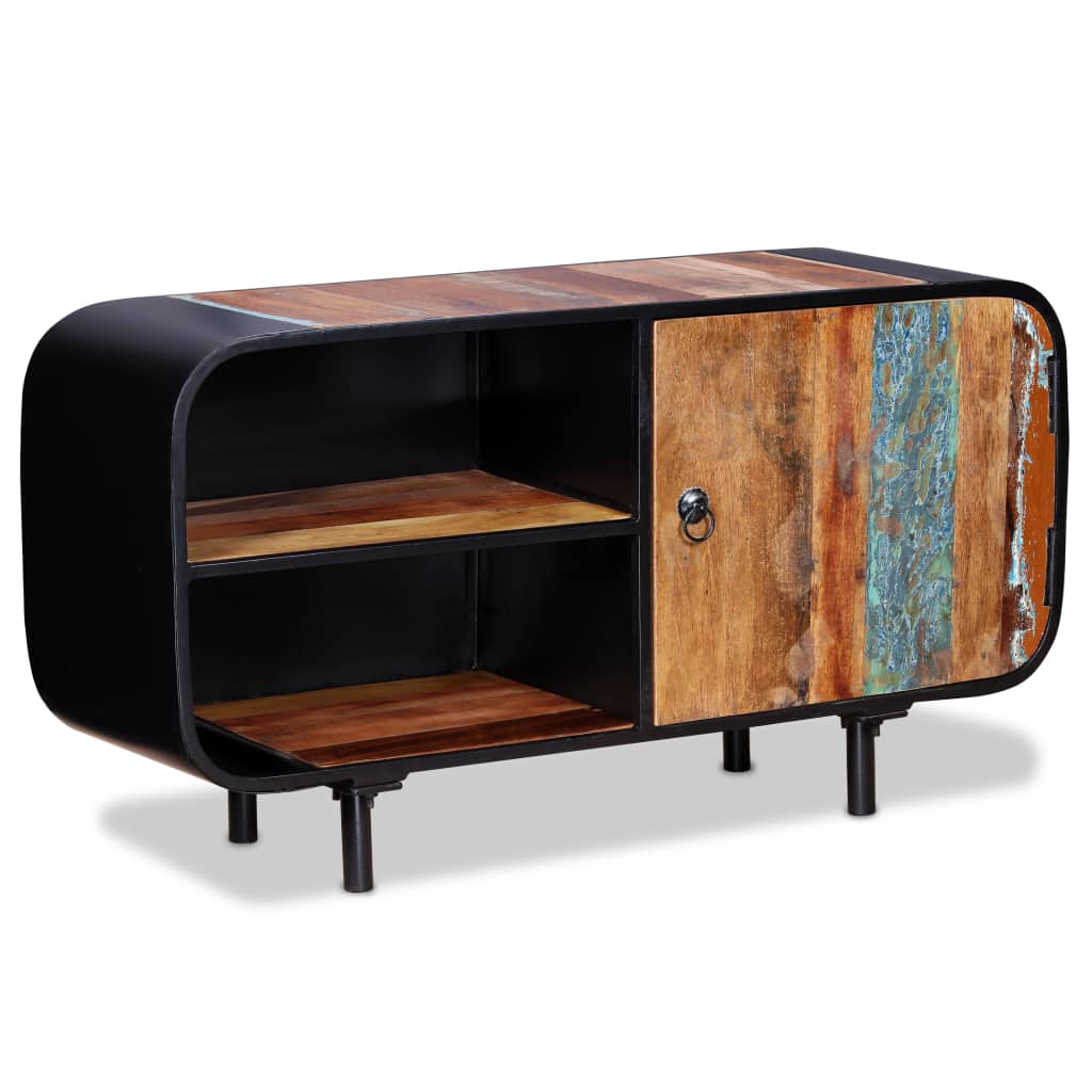 vidaXL TV-Schrank Altholz 90x30x48 cm