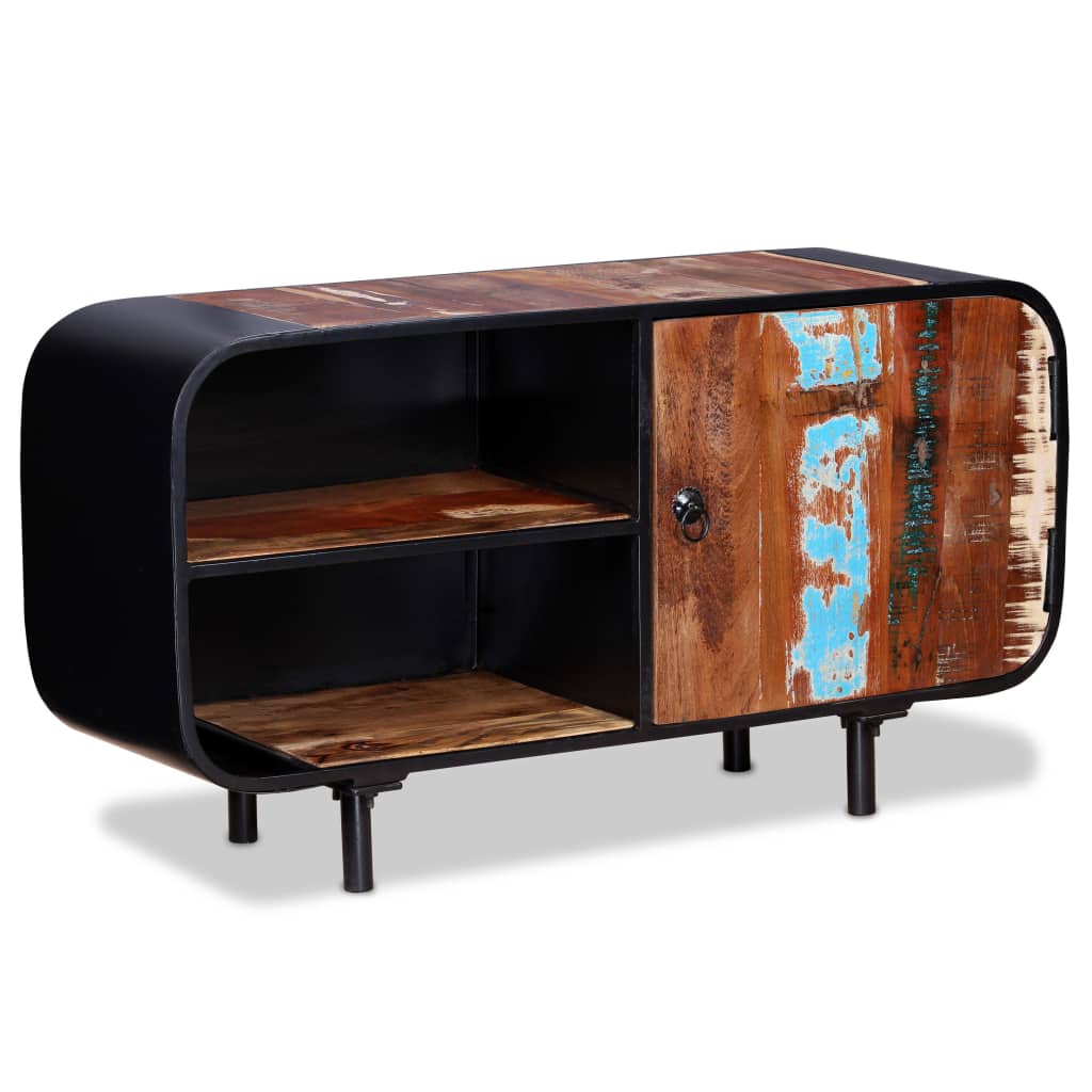 vidaXL TV-Schrank Altholz 90x30x48 cm