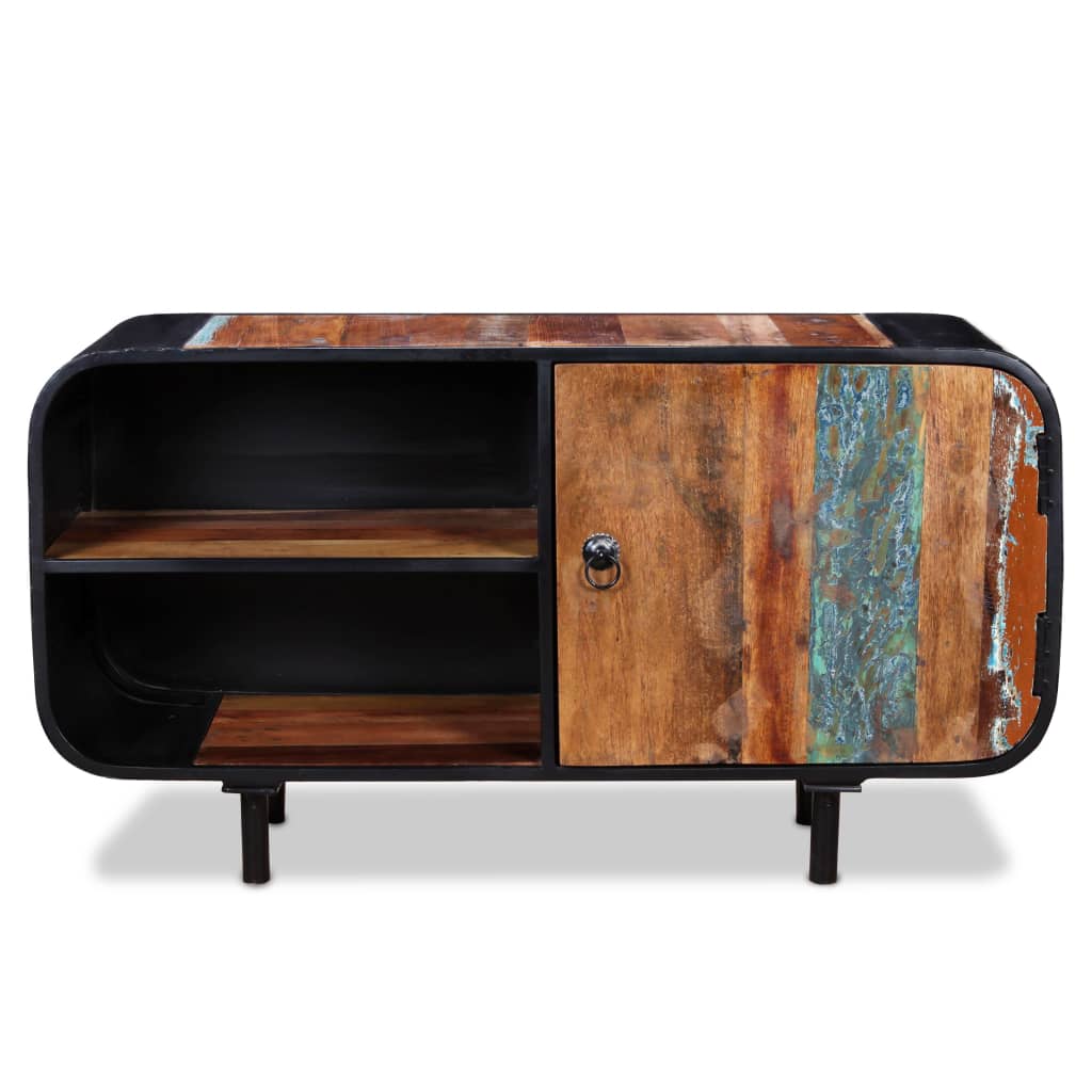 vidaXL TV-Schrank Altholz 90x30x48 cm