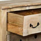 vidaXL Sideboard Massivholz Mango 200x40x90 cm
