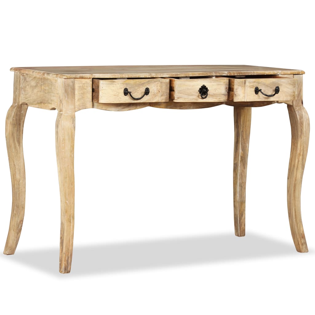 vidaXL Konsolentisch Mangoholz Massiv 120x50x80 cm