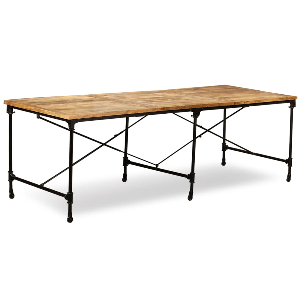 vidaXL Esstisch Massivholz Mango 240 cm