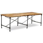 vidaXL Esstisch Massivholz Mango 240 cm
