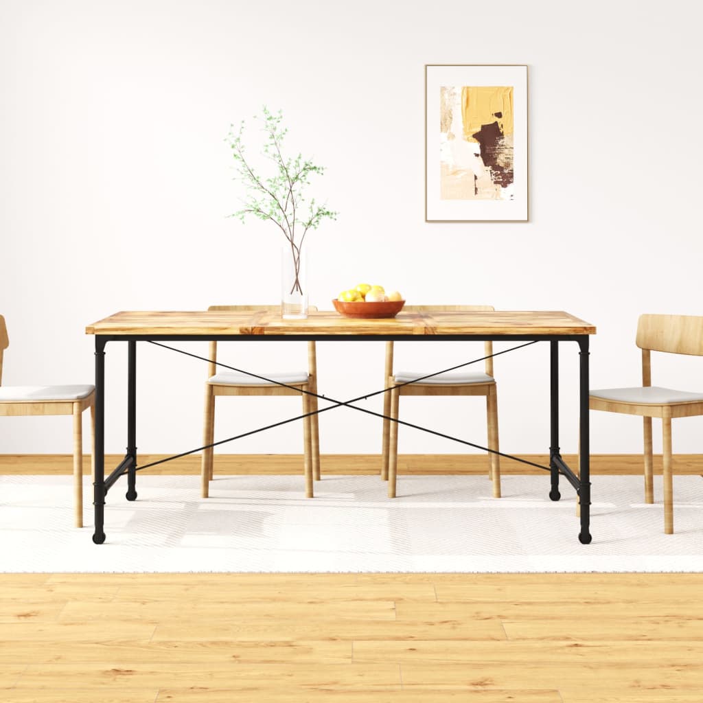 vidaXL Esstisch Massivholz Mango 240 cm