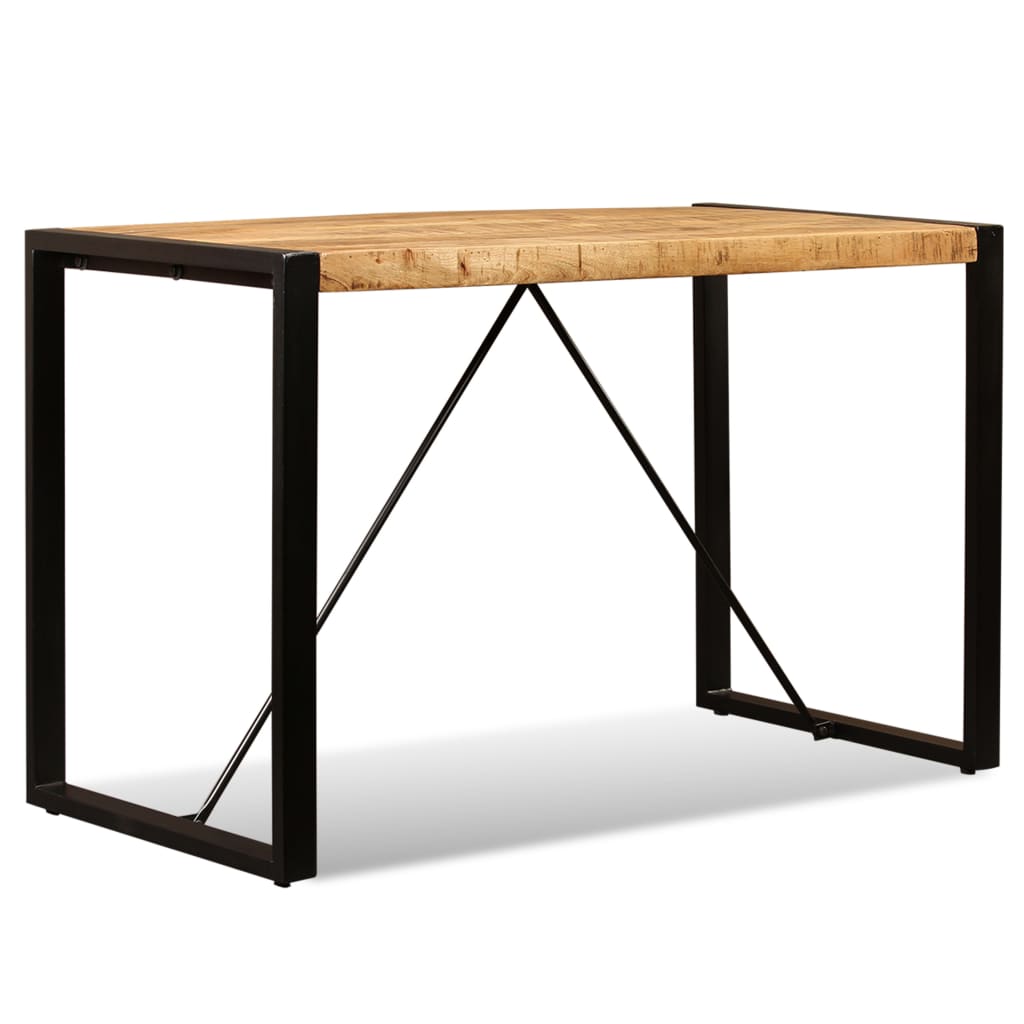 vidaXL Esstisch Raues Massives Mangoholz 120 cm