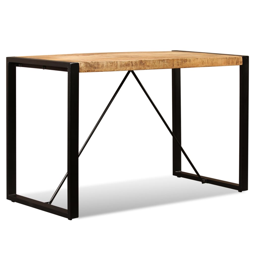 vidaXL Esstisch Raues Massives Mangoholz 120 cm