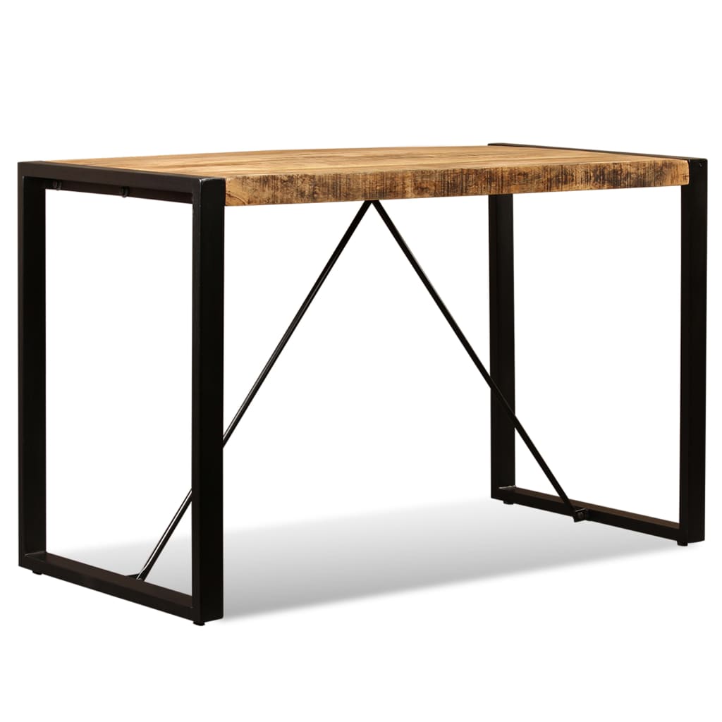 vidaXL Esstisch Raues Massives Mangoholz 120 cm