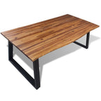 vidaXL Esstisch Massivholz Akazie 200x90 cm