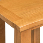 vidaXL Beistelltisch 27x24x37 cm Massivholz Eiche