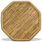 vidaXL Couchtisch Bambus Achteckig 60x60x45 cm