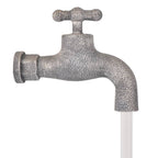 vidaXL Wasserspiel mit Wasserhahn und Eimern Polyresin