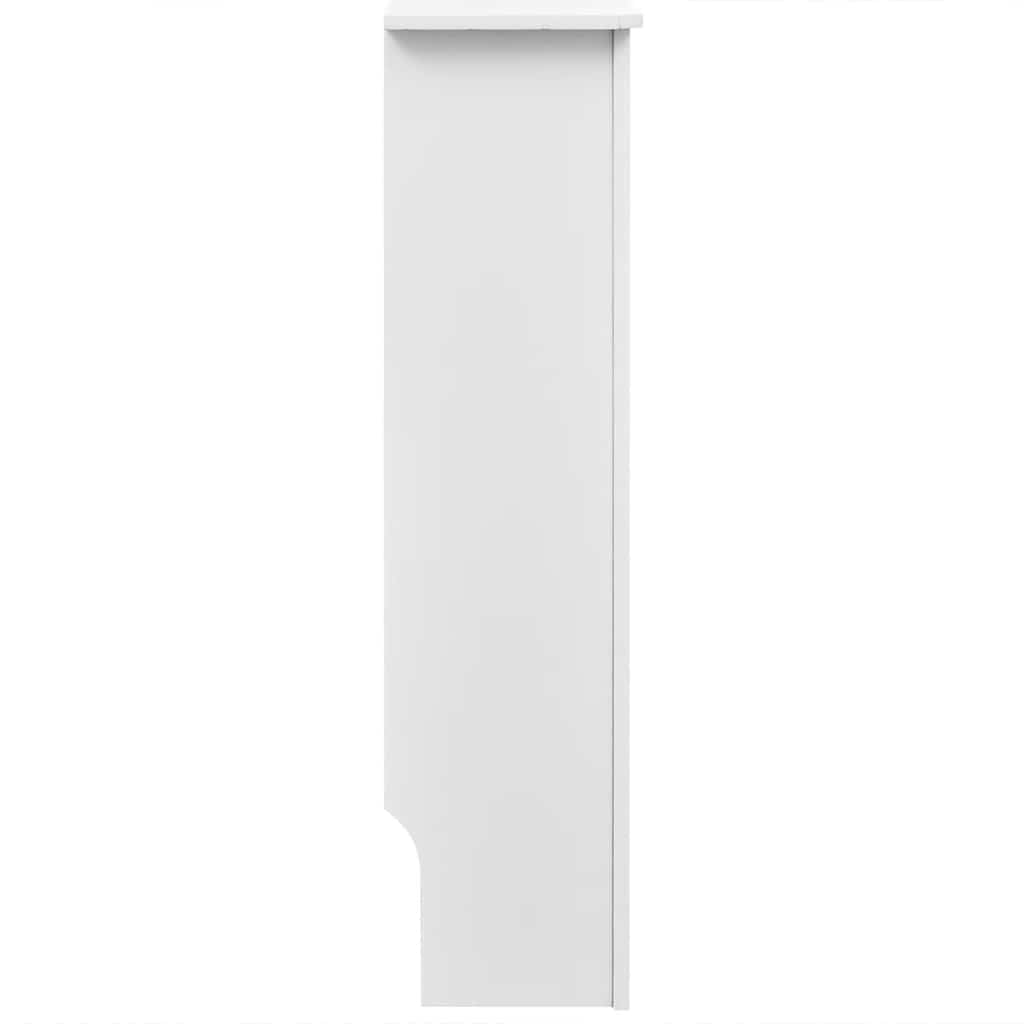 vidaXL Heizkörperabdeckung Weiß Holzwerkstoff 172 cm