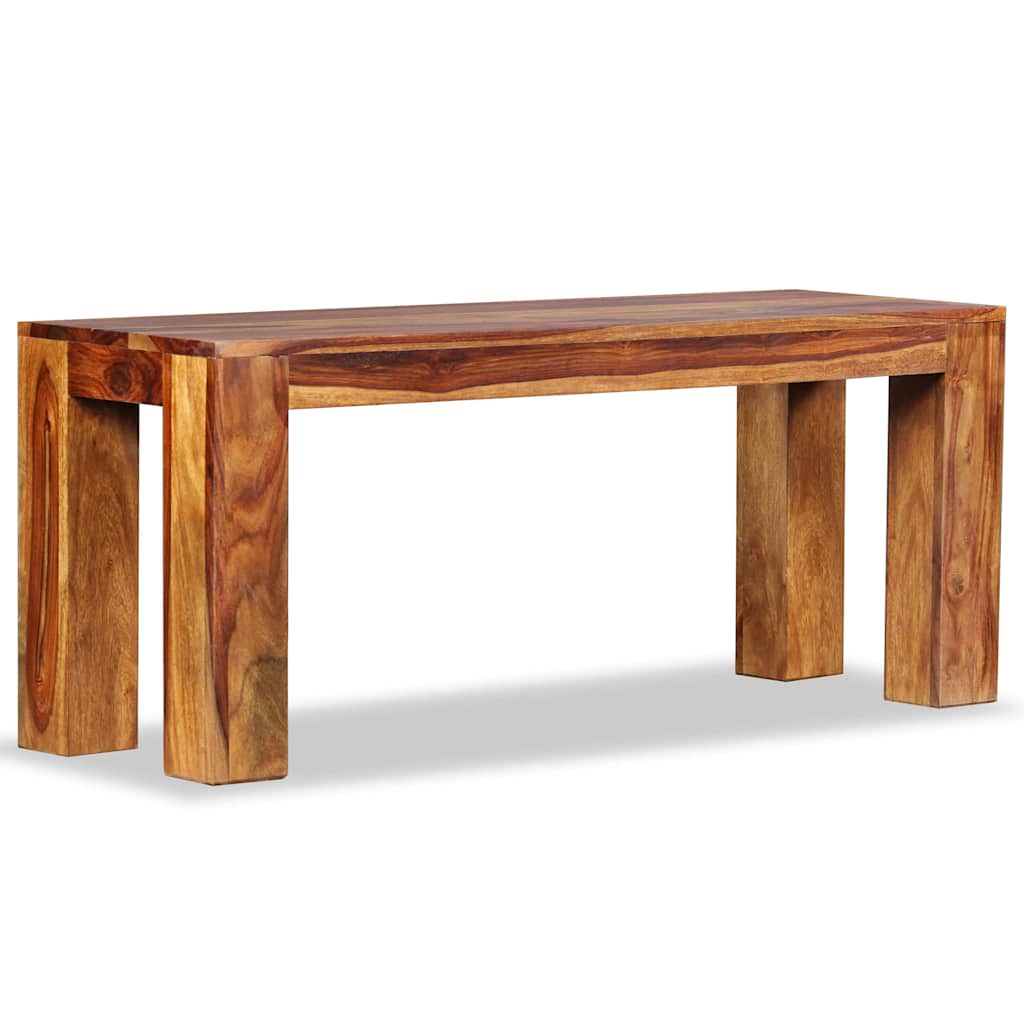 vidaXL Sitzbank Massivholz Akazie 110x35x45 cm
