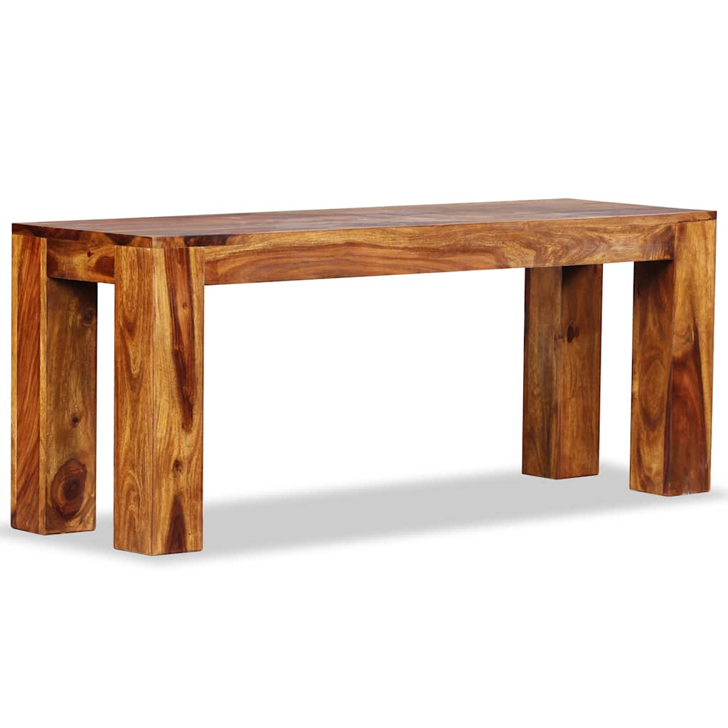vidaXL Sitzbank Massivholz Akazie 110x35x45 cm