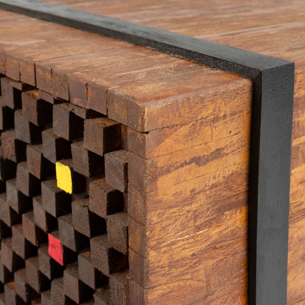 vidaXL Beistelltisch Teak 60x60x38 cm