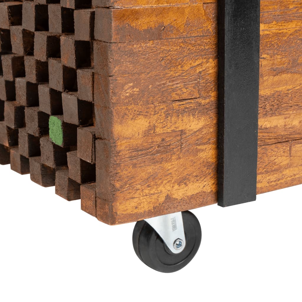 vidaXL Beistelltisch Teak 60x60x38 cm