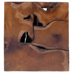 vidaXL Hocker 4 Stk. Braun 40x40x45 cm Massivholz Teak