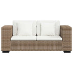 vidaXL Sofa-Set 2-Sitzer und 3-Sitzer Echtes Rattan