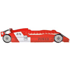 vidaXL Rennwagen-Bett 90x200 cm Rot