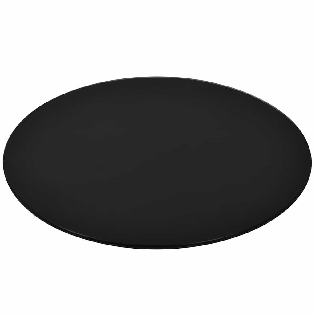 vidaXL Tischplatte aus gehärtetem Glas Rund 600 mm