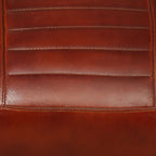 vidaXL Loungesessel Braun Echtleder