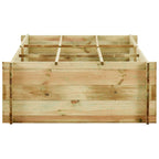 vidaXL Hochbeet Kiefernholz Imprägniert 197x100x40 cm