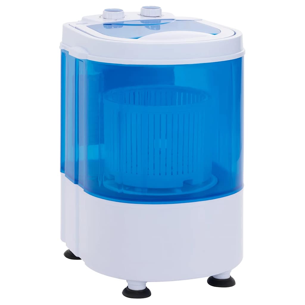 vidaXL Mini-Waschmaschine mit Schleuder und 1 Kammer 2,6 kg