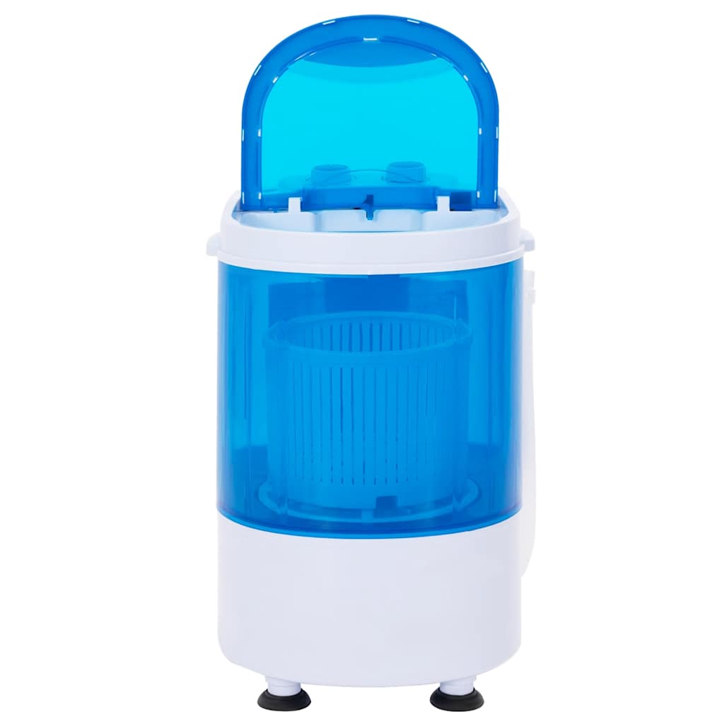 vidaXL Mini-Waschmaschine mit Schleuder und 1 Kammer 2,6 kg