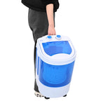 vidaXL Mini-Waschmaschine mit Schleuder und 1 Kammer 2,6 kg