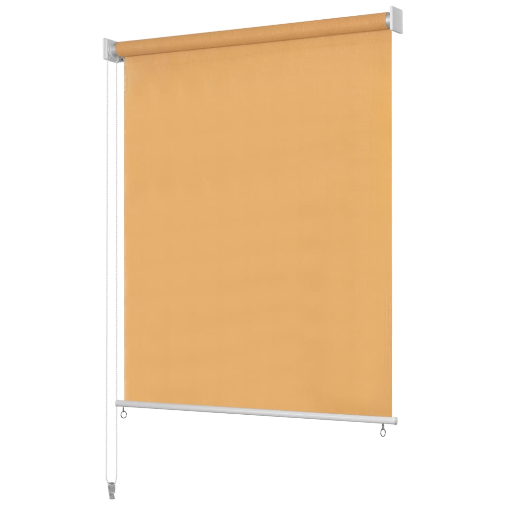 vidaXL Außenrollo 140 x 140 cm Beige