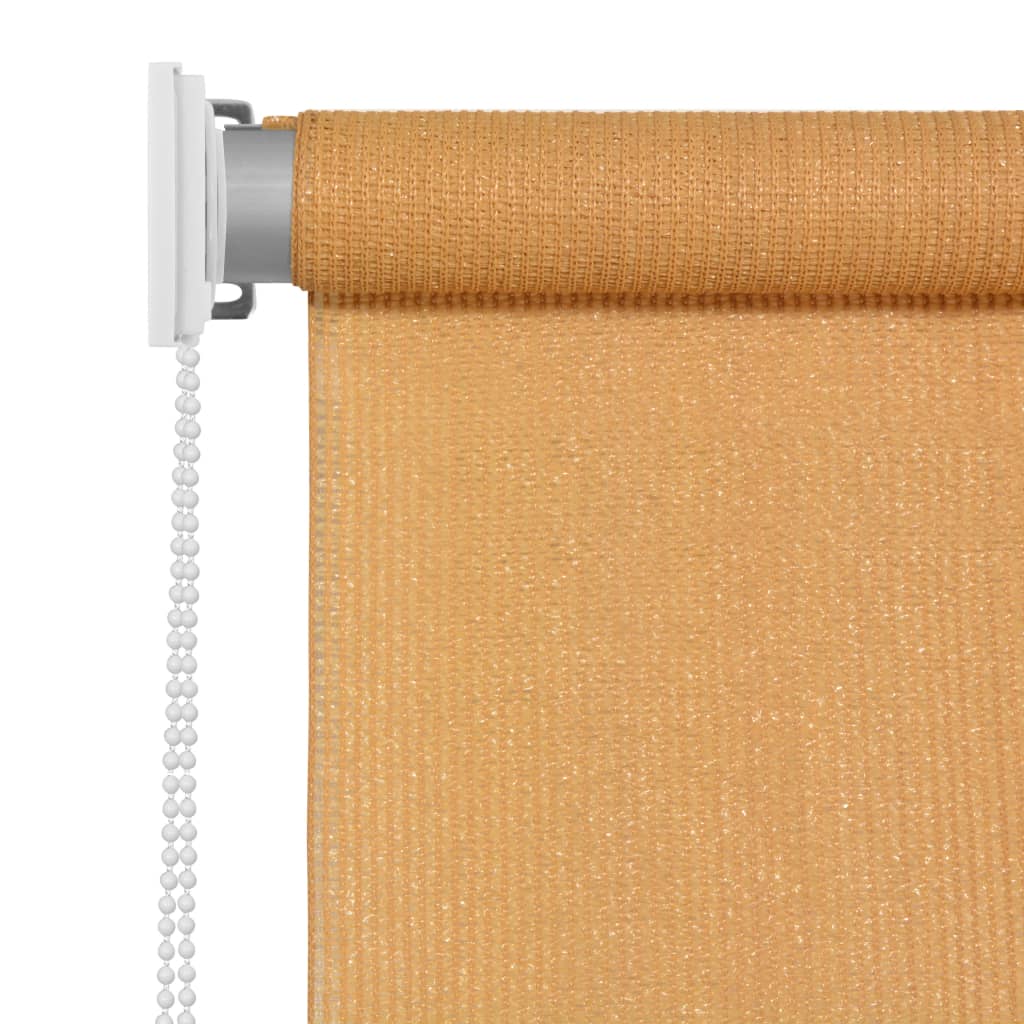 vidaXL Außenrollo 140 x 140 cm Beige