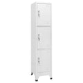 vidaXL Schließfachschrank mit 3 Fächern 38x45x180 cm
