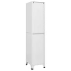 vidaXL Schließfachschrank mit 4 Fächern 38x45x180 cm
