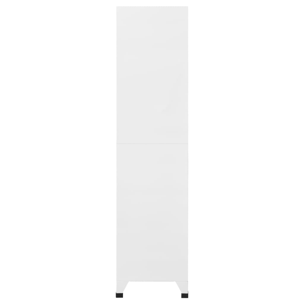 vidaXL Schließfachschrank mit 12 Fächern 90x45x180 cm