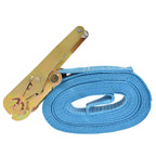 vidaXL Ratschen-Spanngurte 4 Stk. 4 Tonnen 8m×50mm Blau