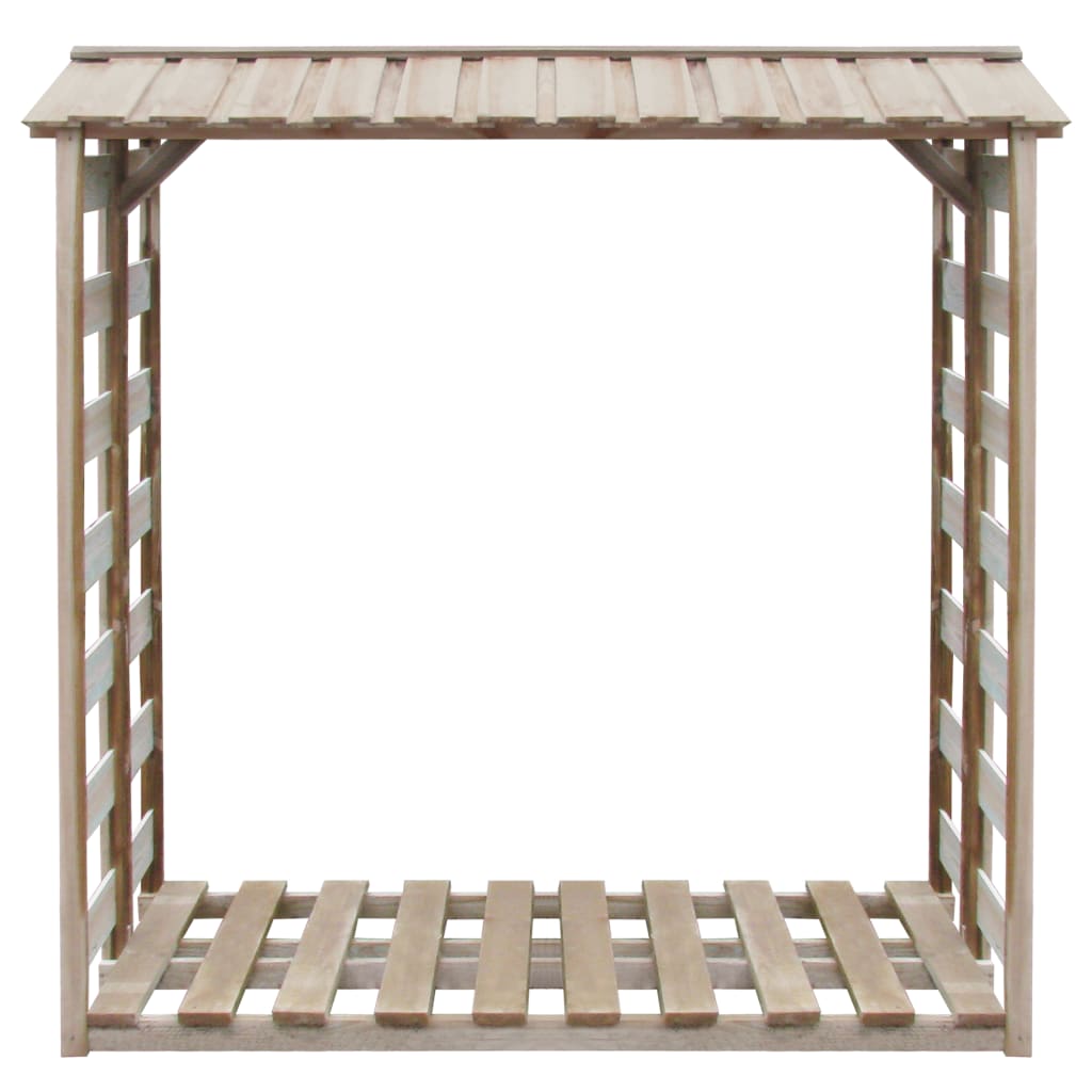 vidaXL Brennholz-Lagerschuppen 150x90x176 cm Kiefernholz Imprägniert
