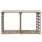 vidaXL Brennholz-Lagerschuppen 150x90x176 cm Kiefernholz Imprägniert