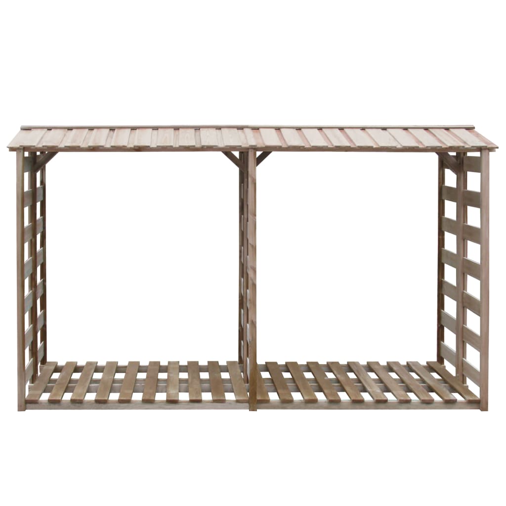 vidaXL Brennholz-Lagerschuppen 150x90x176 cm Kiefernholz Imprägniert