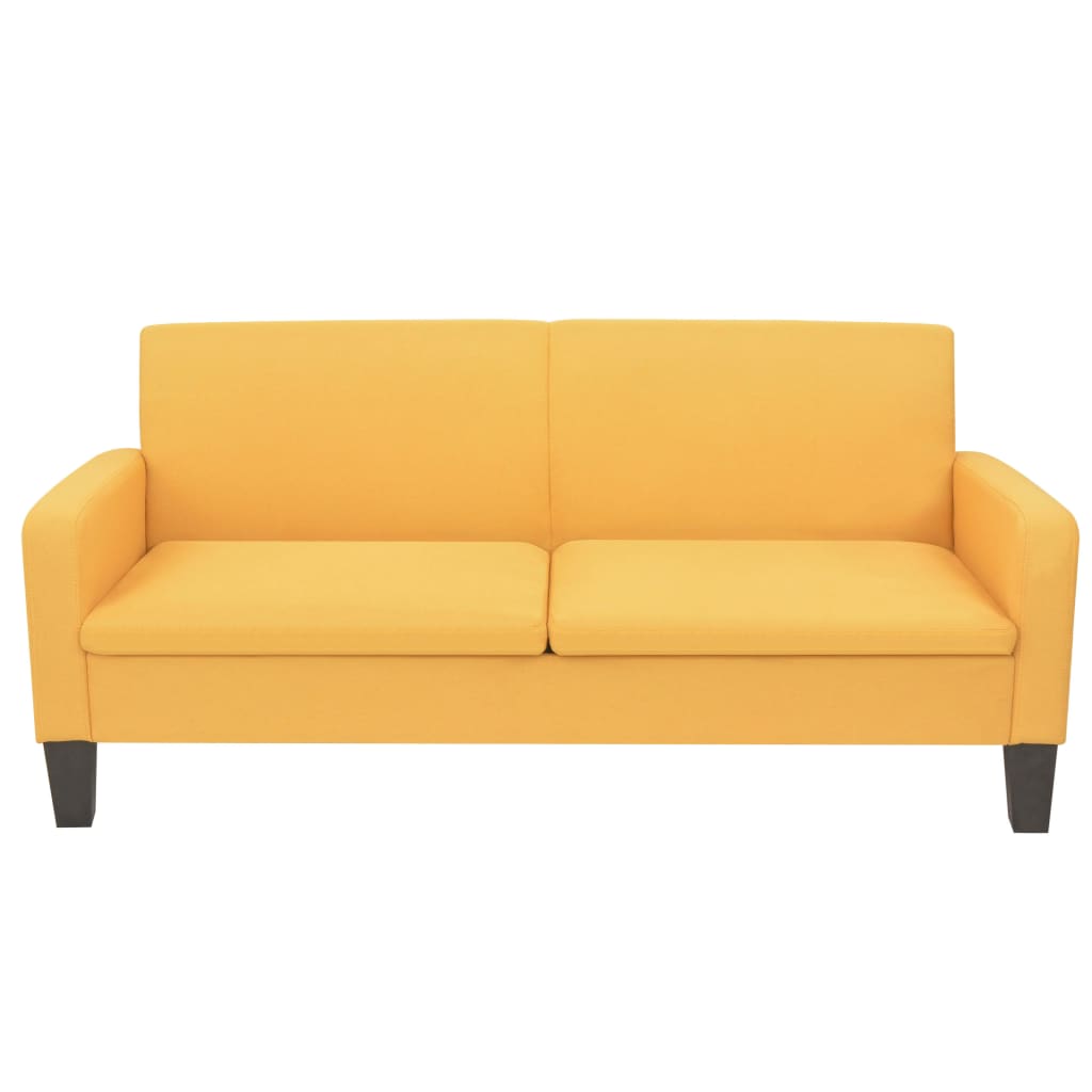 vidaXL 3-Sitzersofa 180 x 65 x 76 cm Dunkelgrau