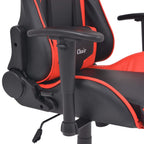 vidaXL Bürostuhl Gaming-Stuhl Neigbar Kunstleder Rot