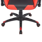 vidaXL Bürostuhl Gaming-Stuhl Neigbar Kunstleder Rot