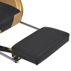 vidaXL Gaming Stuhl Gold 70 x 71 x 136 cm Kunstleder