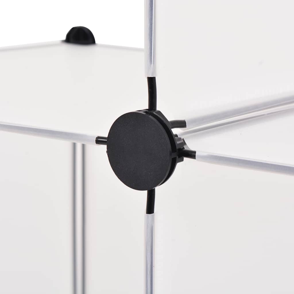 vidaXL Regalsystem Würfel-Regal mit 6 Fächern Weiß