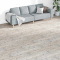vidaXL Bodenplanken 18 pcs Grau 5,26 m² PVC