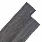 vidaXL Bodenplanken 18 pcs Schwarz und Weiß 5,26 m² PVC