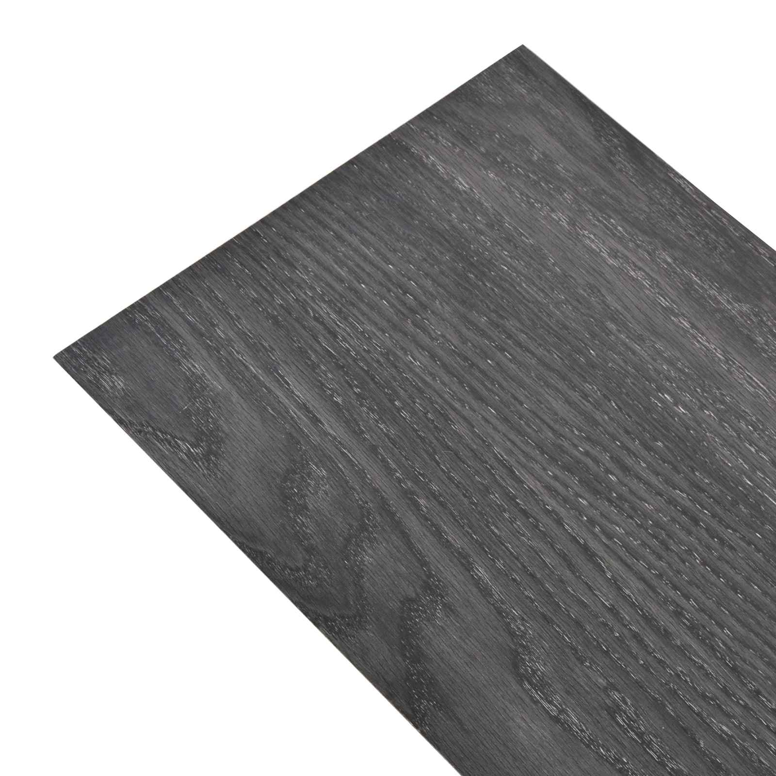 vidaXL Bodenplanken 18 pcs Schwarz und Weiß 5,26 m² PVC