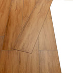 vidaXL Bodenplanken 36 pcs Natur 5,02 m² PVC