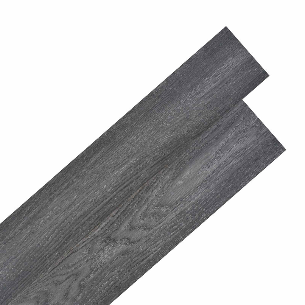vidaXL Bodenplanken 36 pcs Schwarz und Weiß 5,02 m² PVC