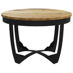 vidaXL Couchtisch Raues Massivholz Mango 60x40 cm