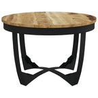 vidaXL Couchtisch Raues Massivholz Mango 60x40 cm